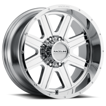 Picture of Raceline 940C Hostage 20x9in - 5x127 BP - 0mm Offset - 78-1mm Bore - Chrome Wheel