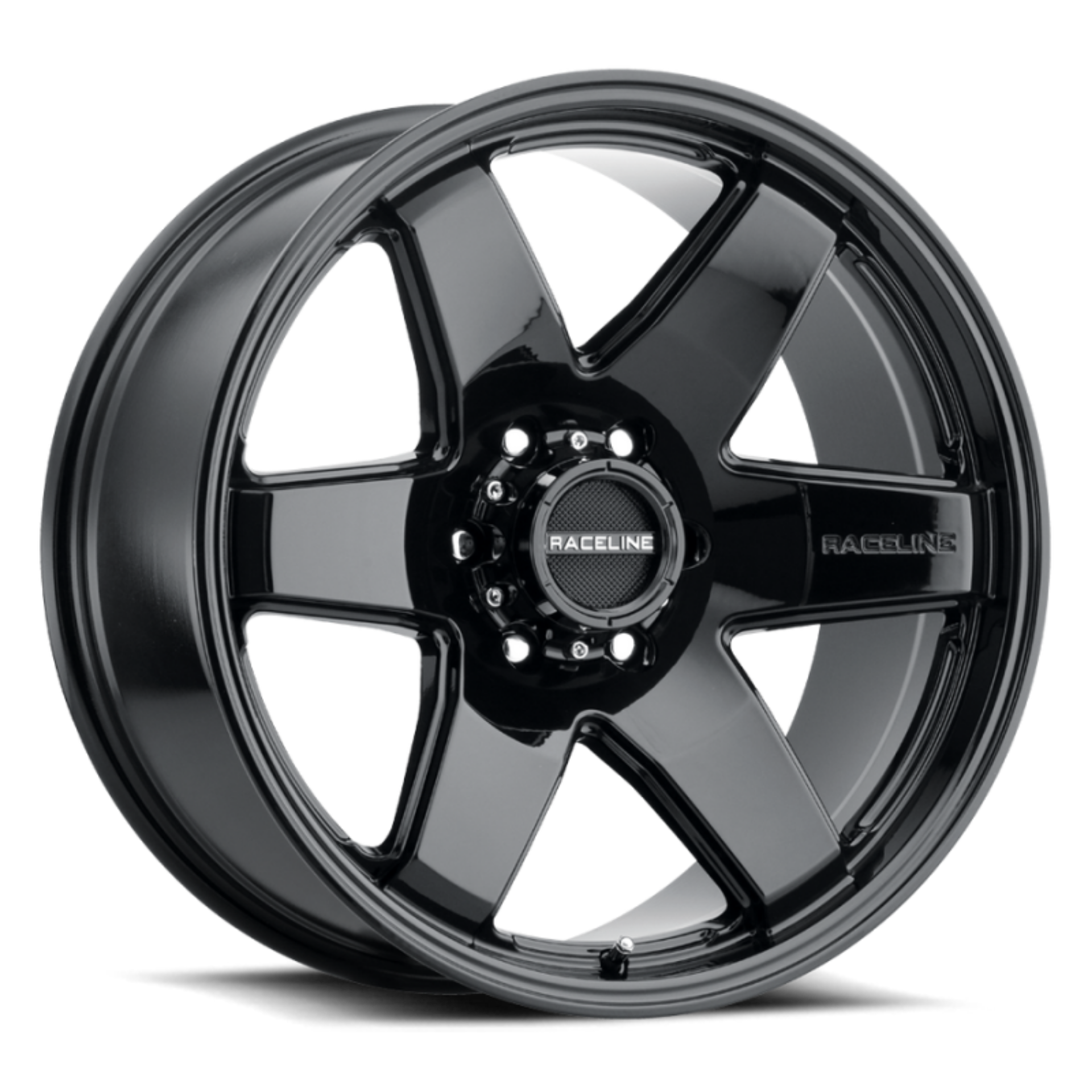 Picture of Raceline 942B Addict 20x8-5in - 6x139-7 BP - 35mm Offset - 106-1mm Bore - Gloss Black Wheel