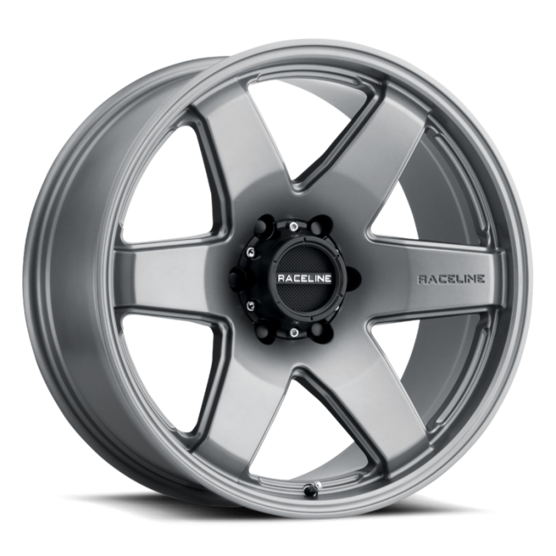 Picture of Raceline 942GS Addict 18x8in - 6x139-7 BP - 15mm Offset - 106-1mm Bore - Greystone Wheel
