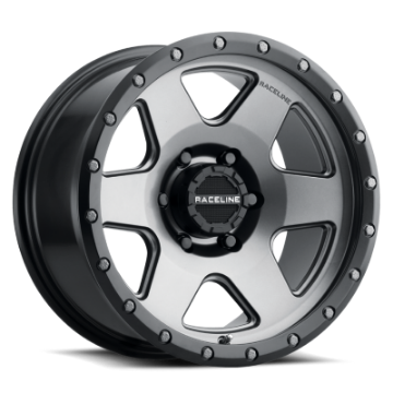Picture of Raceline 946G Boost 18x8in - 5x110 BP - 35mm Offset - 72-62mm Bore - Gunmetal Wheel