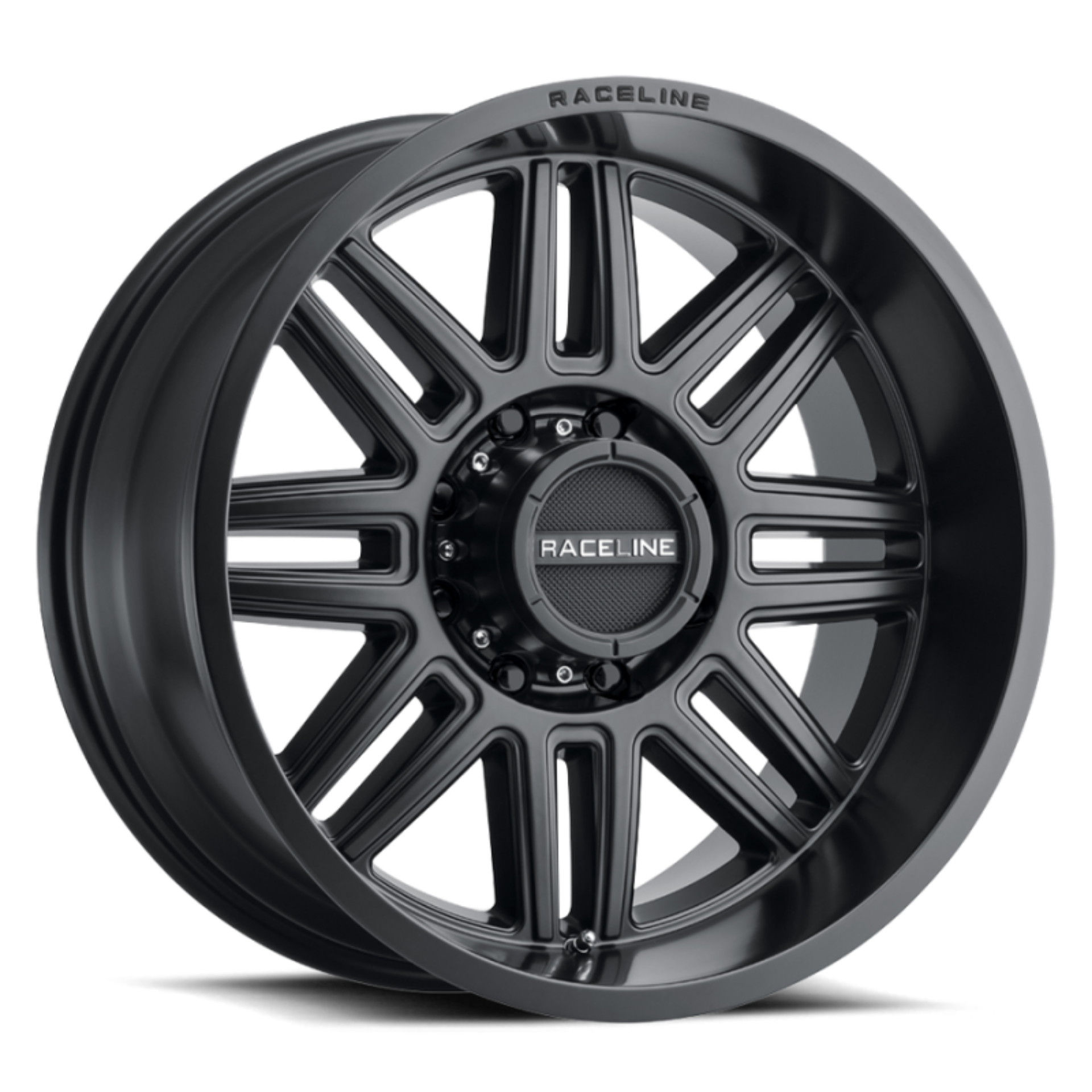 Picture of Raceline 948B Split 20x9in - 8x170 BP - 0mm Offset - 125-2mm Bore - Satin Black Wheel