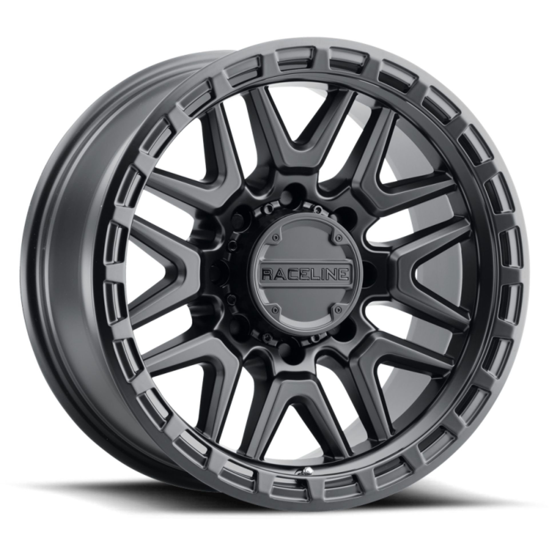 Picture of Raceline 953B Krank 18x9in - 8x180 BP - 18mm Offset - 124-2mm Bore - Satin Black Wheel