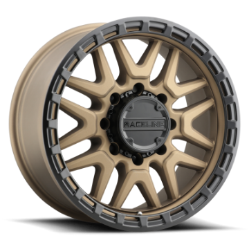 Picture of Raceline 953BZ Krank 18x9in - 6x139-7 BP - -12mm Offset - 106-1mm Bore - Bronze Wheel
