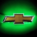 Picture of Oracle 14-15 Chevrolet Camaro Illuminated Bowtie - Green