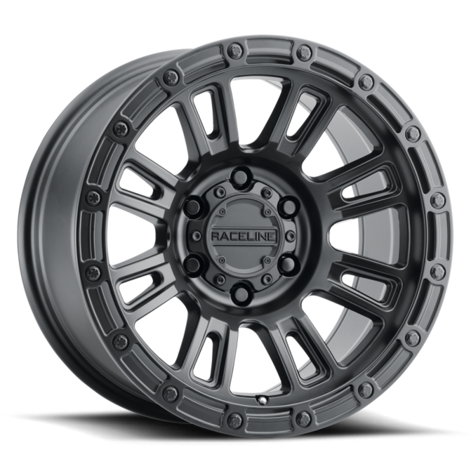 Picture of Raceline 956B Compass 17x9in - 8x170 BP - -12mm Offset - 125-2mm Bore - Satin Black Wheel