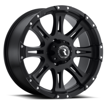 Picture of Raceline 981 Raptor 17x9in - 8x165-1 BP - -12mm Offset - 130-81mm Bore - Satin Black Wheel