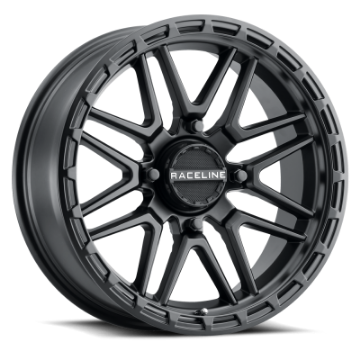 Picture of Raceline A11B Krank-Xl 18x7in - 4x137 BP - 0mm Offset - 110-18mm Bore - Satin Black Wheel