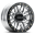 Picture of Raceline A91MA Ryno 14x7in-4x156 BP-10mm Offset-132-5mm Bore - Machined & Black Ring Beadlock Wheel