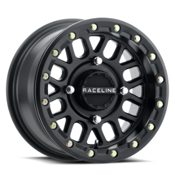 Picture of Raceline A92B Podium 14x7in - 4x156 BP - 38mm Offset - 132-5mm Bore - Satin Black Beadlock Wheel