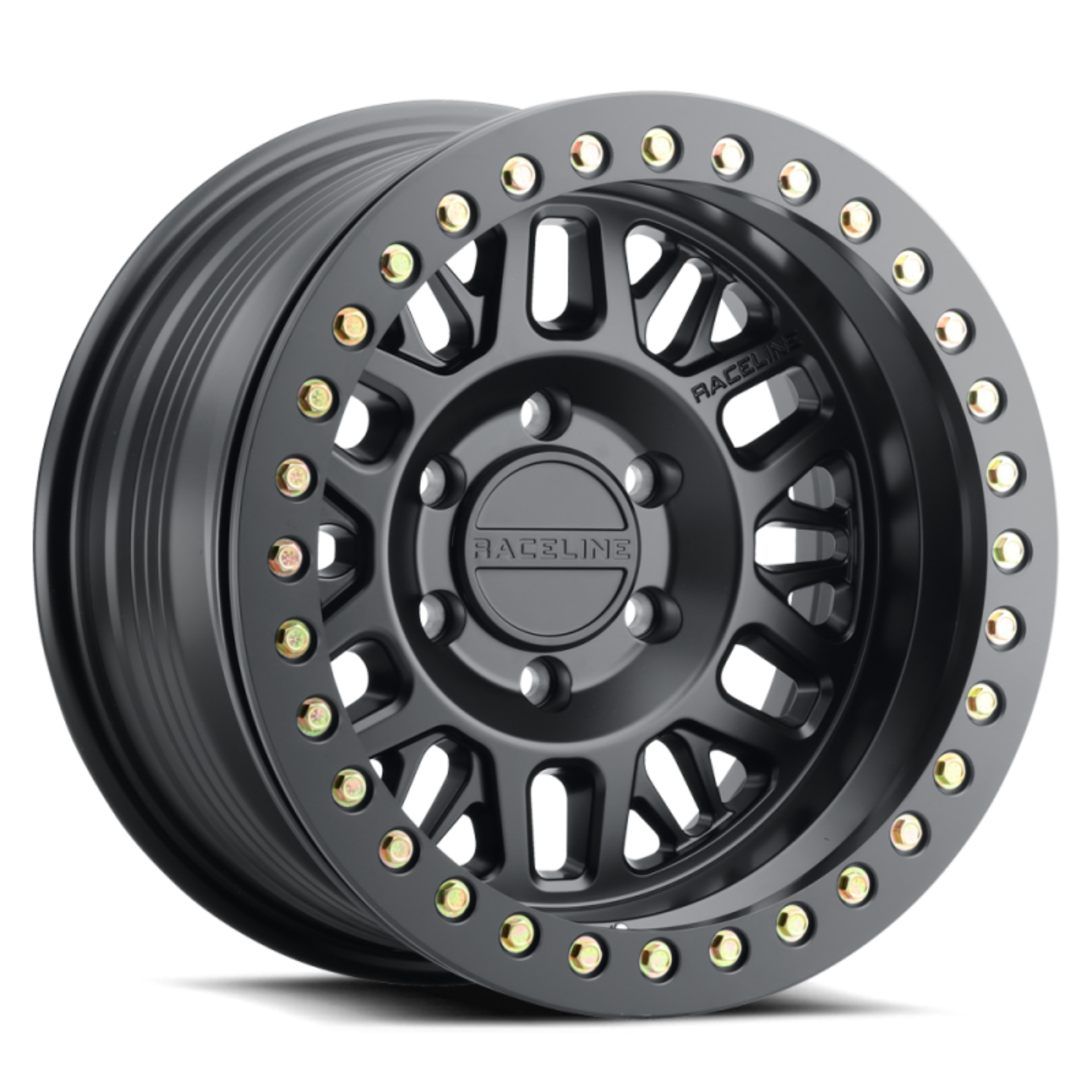 Picture of Raceline RT951B Ryno 17x9in - 8x170 BP - -38mm Offset - 130-8mm Bore - Satin Black Beadlock Wheel