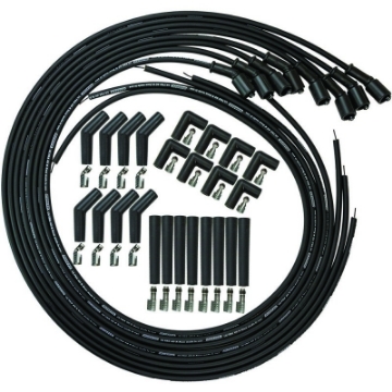 Picture of Moroso GM LS-LT 8-5mm Ultra 40 Universal Wire Set - Black w-90-135-Straight Plug Ends