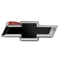 Picture of Oracle 14-15 Chevrolet Camaro Illuminated Bowtie - Dual Intensity - Gloss Black - Blue