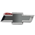 Picture of Oracle 14-15 Chevy Camaro Illuminated Bowtie - Dual Inten - Cyber Grey Metal GPV - Red