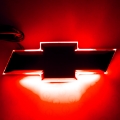 Picture of Oracle 14-15 Chevy Camaro Illuminated Bowtie - Dual Inten - Cyber Grey Metal GPV - Red