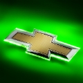 Picture of Oracle 16-19 Chevrolet Camaro Illuminated Bowtie - Green