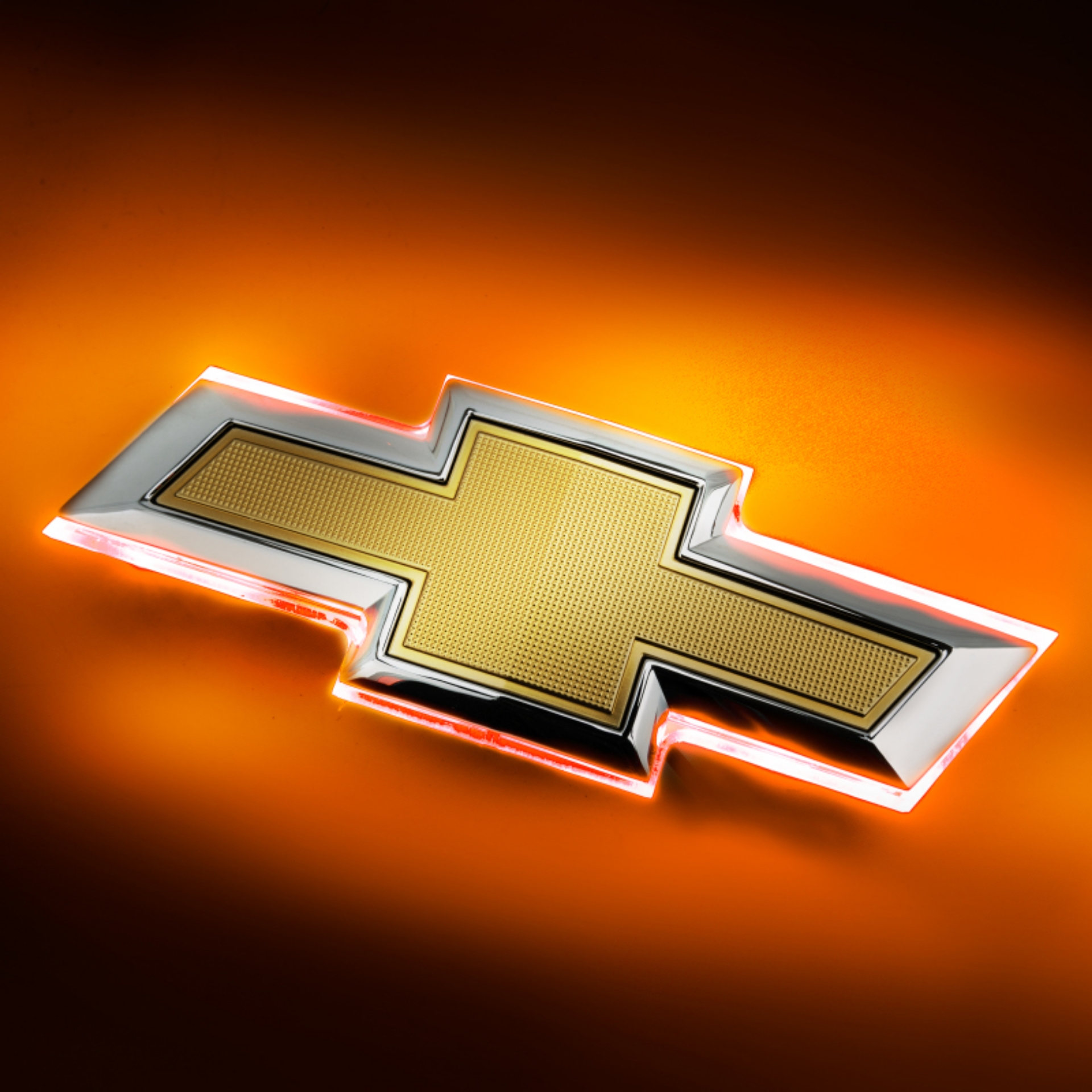Picture of Oracle 16-19 Chevrolet Camaro Illuminated Bowtie - Dual Intensity - Amber