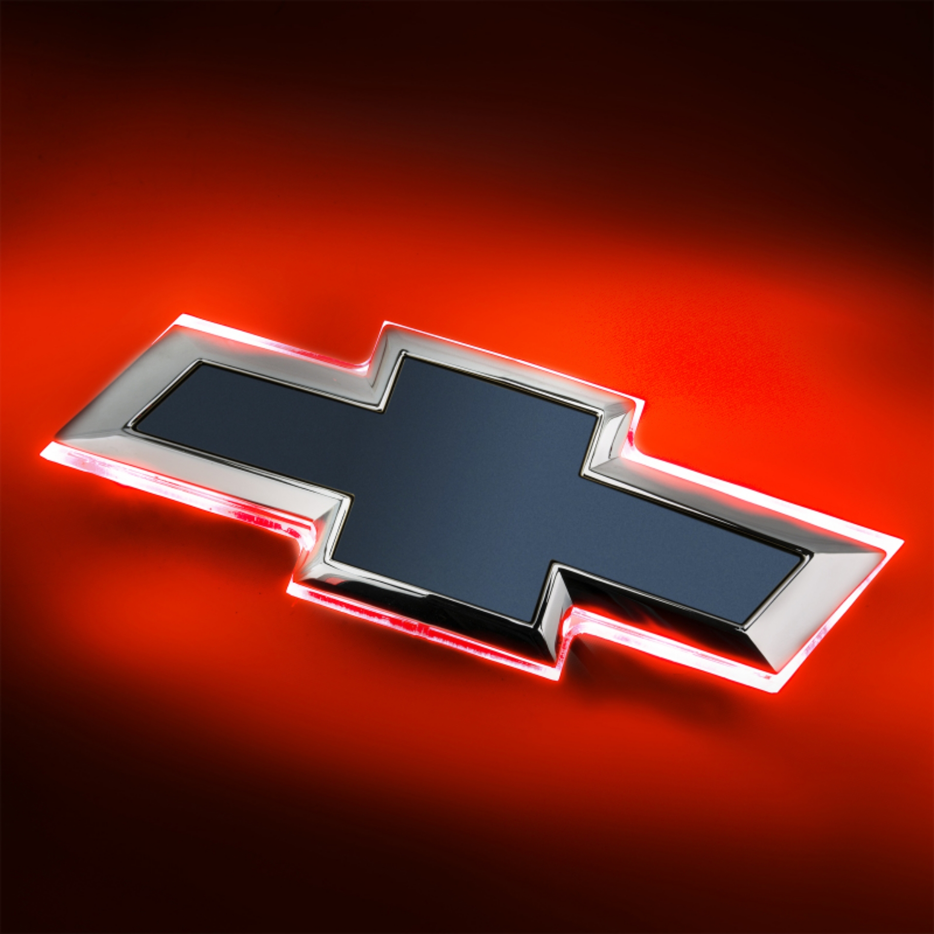 Picture of Oracle 16-19 Chevy Camaro Illuminated Bowtie - Dual Intensity - Blue Velvet Metal - Red