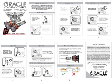Picture of Oracle H7 - S3 LED Headlight Bulb Conversion Kit - 6000K