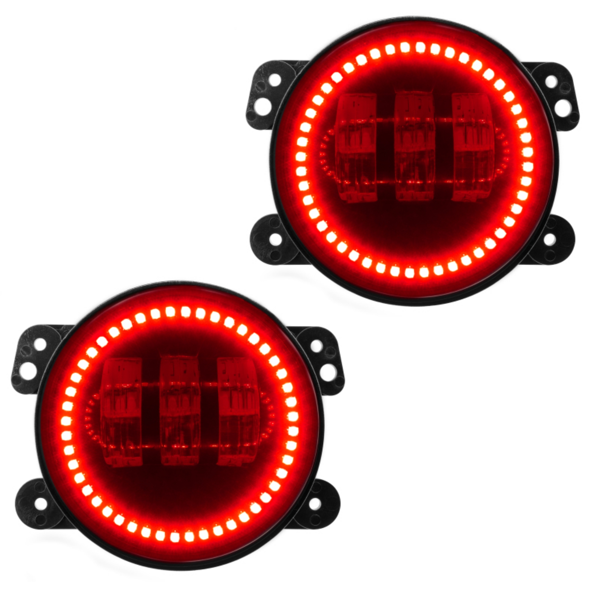 Picture of Oracle High Powered LED Fog Lights - Red