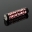 Picture of Renthal Mini SX 180 Pad 7-5 in- - Black- Red- White