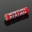Picture of Renthal Mini SX 180 Pad 7-5 in- - Red