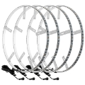 Picture of Oracle LED Illuminated Wheel Rings - Double LED - Blue