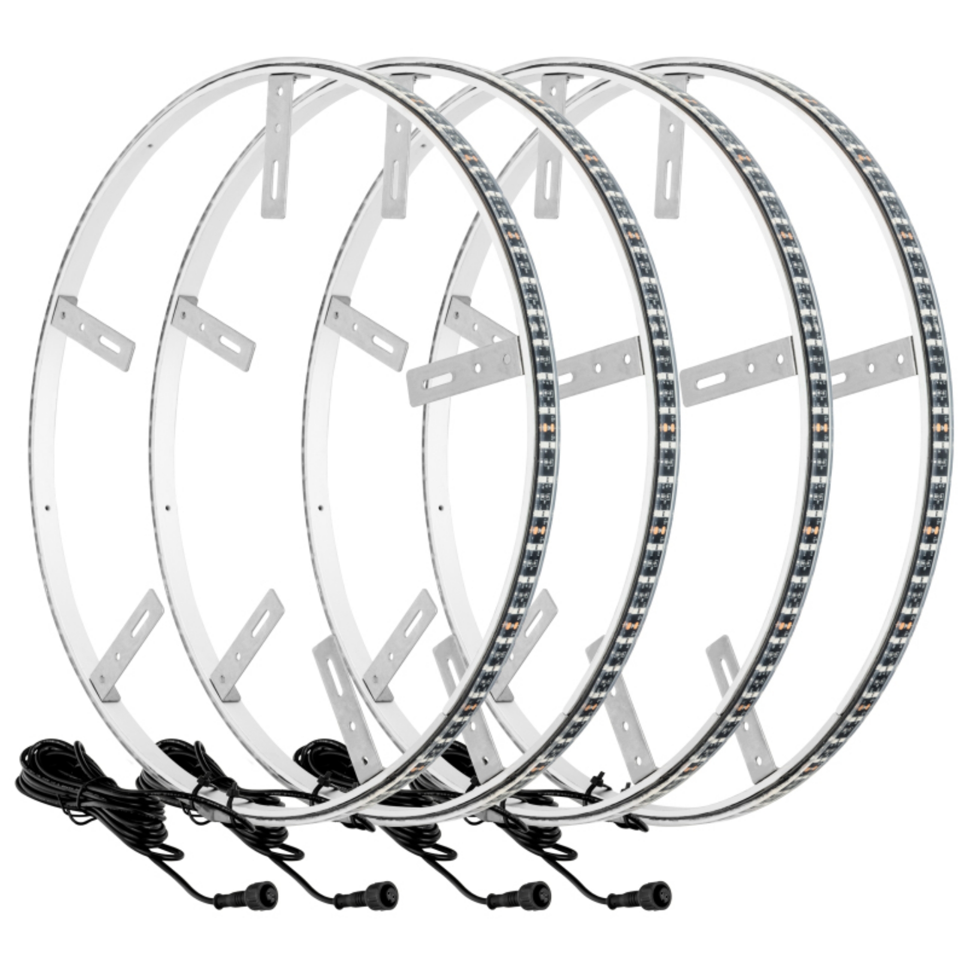 Picture of Oracle LED Illuminated Wheel Rings - Double LED - Blue
