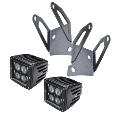 Picture of Oracle Jeep JK Single Mounting Pillar Brackets-Lights