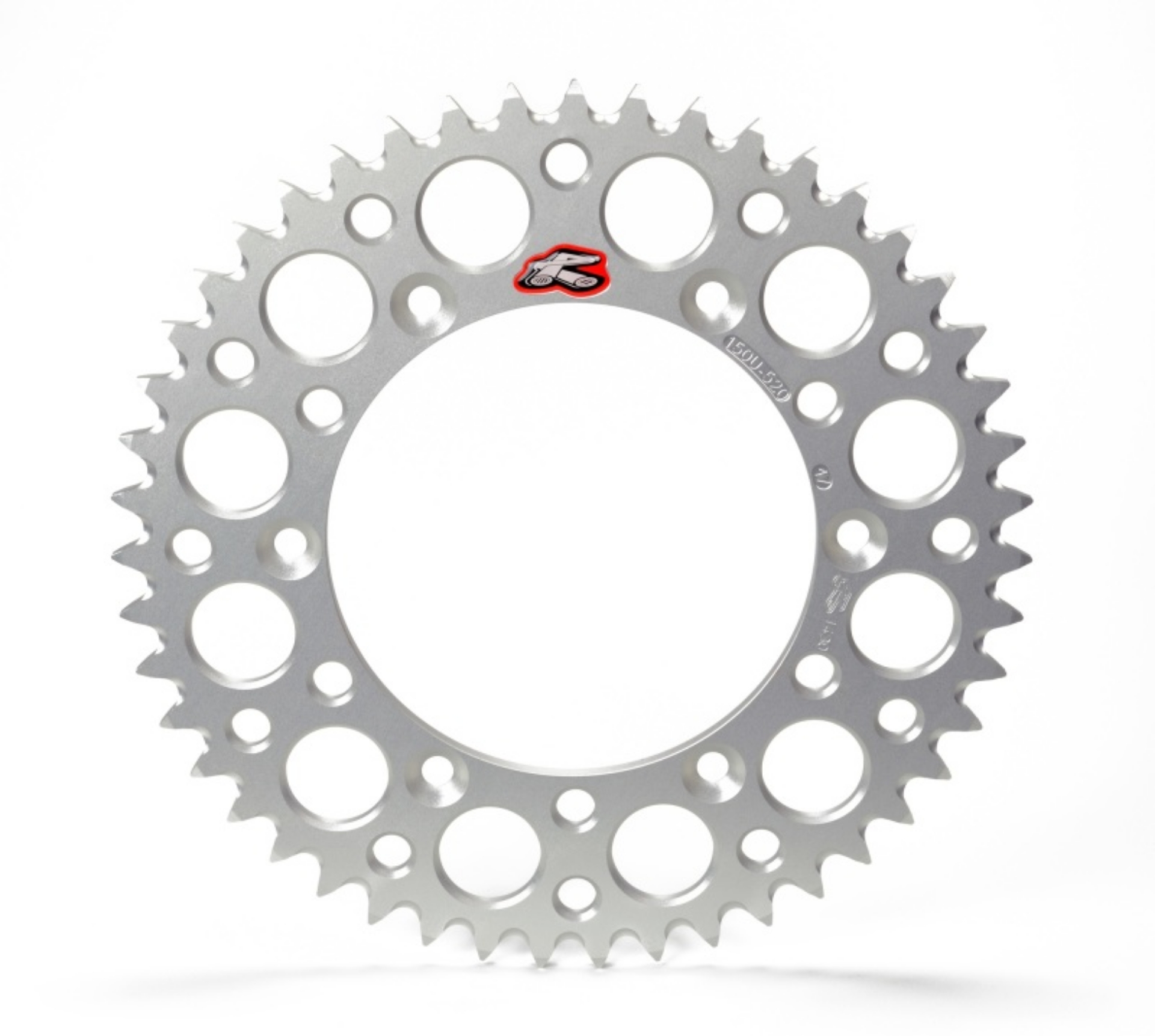 Picture of Renthal 02-19 Kawasaki KX 65- 03-05 Suzuki RM 65 Rear Grooved Sprocket - Silver 420-48P Teeth