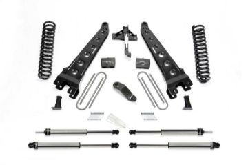 Picture of Fabtech 19-20 Ford F450-F550 4WD Diesel 6in Rad Arm Sys w-Coils & Dl Shks