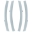 Picture of Oracle Chevy Corvette C7 Concept Sidemarker Set - Ghosted - Sterling Blue Metallic GGB