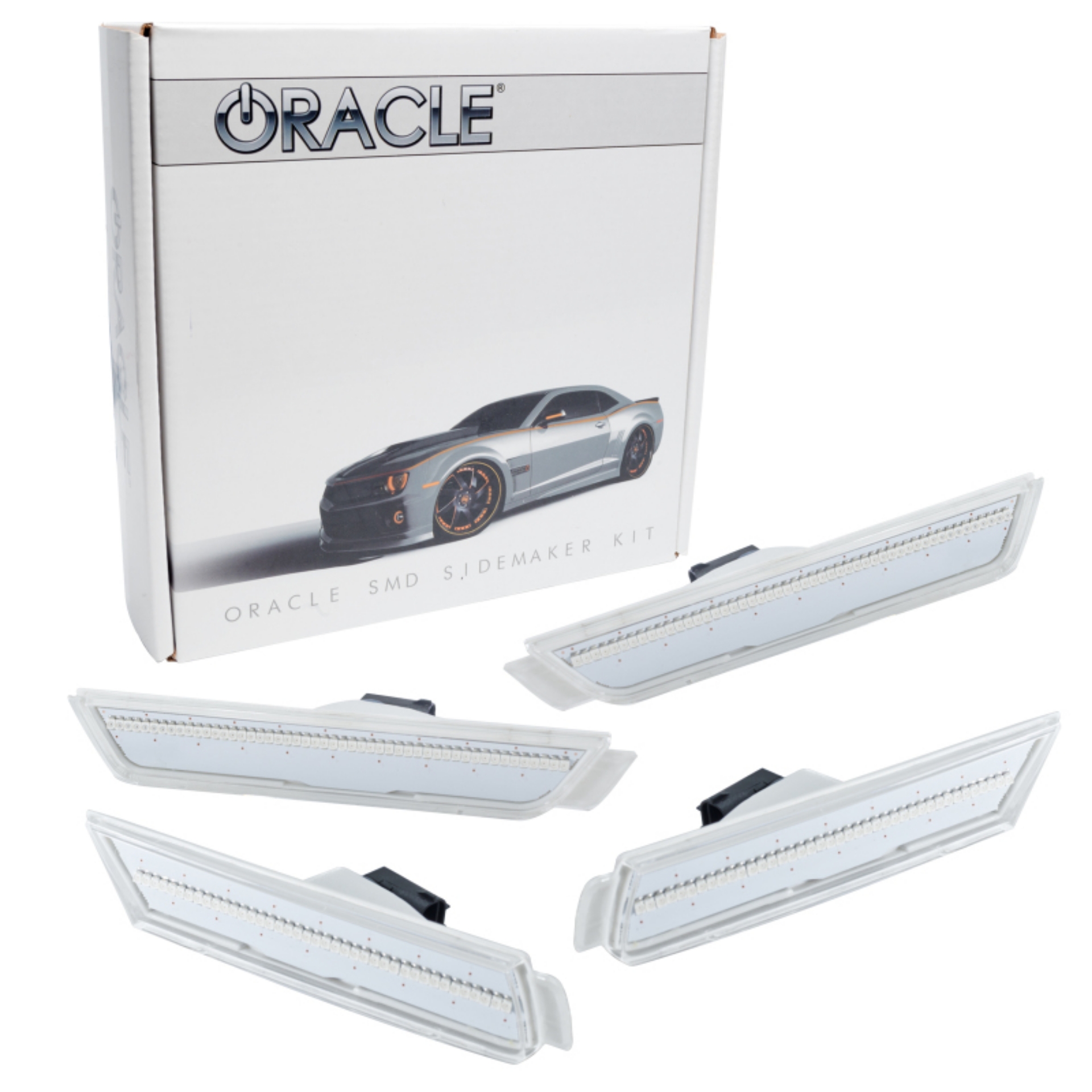 Picture of Oracle 10-15 Chevrolet Camaro Concept Sidemarker Set - Clear - No Paint