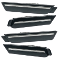 Picture of Oracle 10-15 Chevy Camaro Concept Sidemarker Set - Clear - Carbon Flash Metallic GAR501