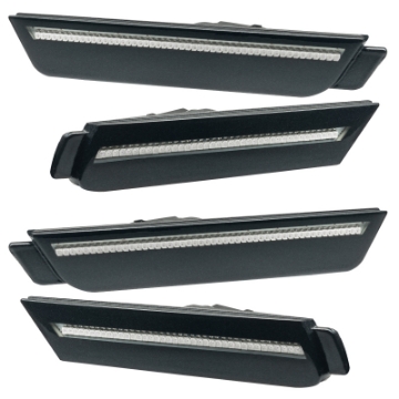 Picture of Oracle 10-15 Chevy Camaro Concept Sidemarker Set - Clear - Carbon Flash Metallic GAR565