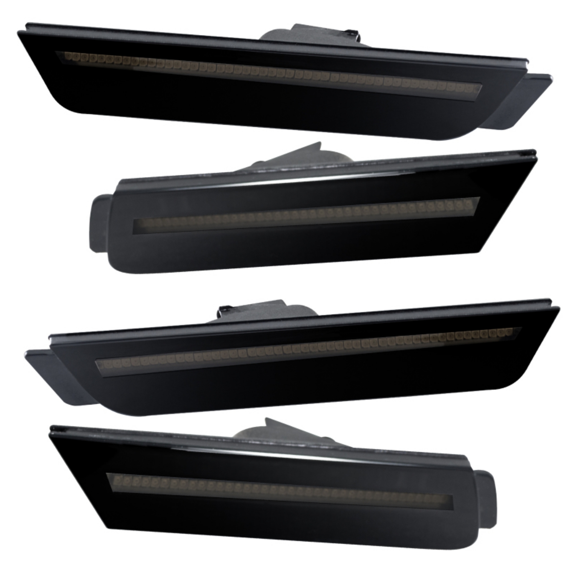 Picture of Oracle 10-15 Chevrolet Camaro Concept Sidemarker Set - Tinted - Black GBA