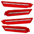 Picture of Oracle 10-15 Chevrolet Camaro Concept Sidemarker Set - Clear - Pull Me Over Red WA130X