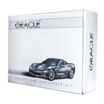 Picture of Oracle 05-13 Chevy Corvette C6 Concept Sidemarker Set - Clear - Blue Stream Tintcoat 512Q