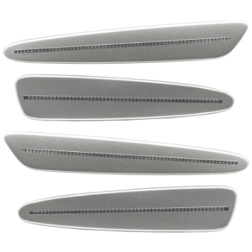 Picture of Oracle 05-13 Chevy Corvette C6 Concept Sidemarker Set - Clear - Switchblade Silver Metallic GAN