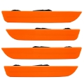 Picture of Oracle 10-14 Ford Mustang Concept Sidemarker Set - Ghosted - Competition Orange CY