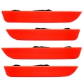 Picture of Oracle 10-14 Ford Mustang Concept Sidemarker Set - Ghosted - Colorado Red D3