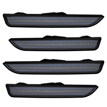 Picture of Oracle 10-14 Ford Mustang Concept Sidemarker Set - Tinted - Performance Pink Metallic P7