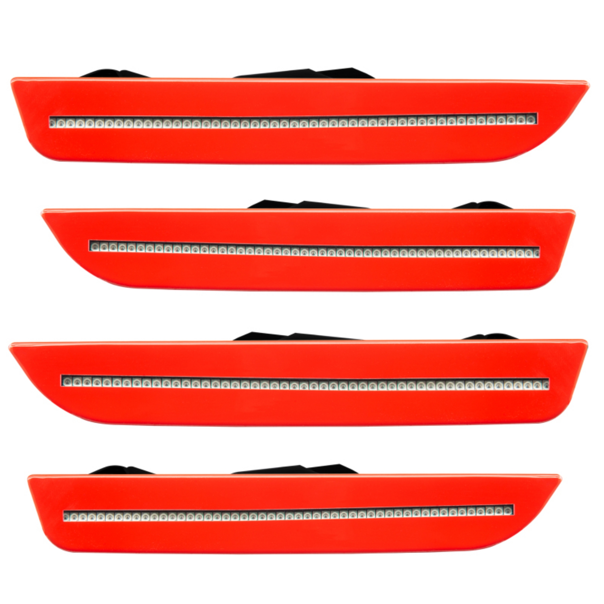 Picture of Oracle 10-14 Ford Mustang Concept Sidemarker Set - Clear - Race Red PQ