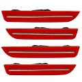 Picture of Oracle 10-14 Ford Mustang Concept Sidemarker Set - Clear - Red Candy 2 Metallic RZ