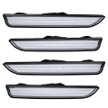 Picture of Oracle 10-14 Ford Mustang Concept Sidemarker Set - Clear - Red Candy 2 Metallic RZ
