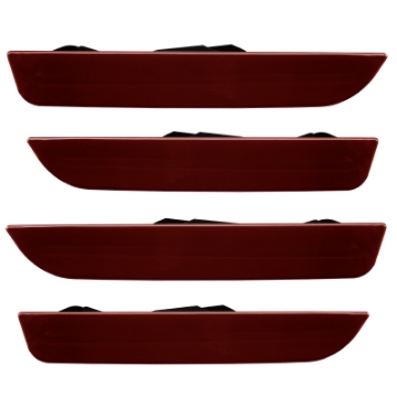Picture of Oracle 10-14 Ford Mustang Concept Sidemarker Set - Ghosted - Lava Red Metallic UZ