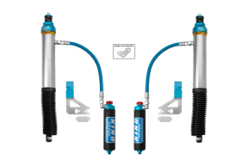 Picture of King Shocks 2022+ Toyota Tundra Rear 3-0 IBP Performance Shock Kit w- Comp Adj- Pair