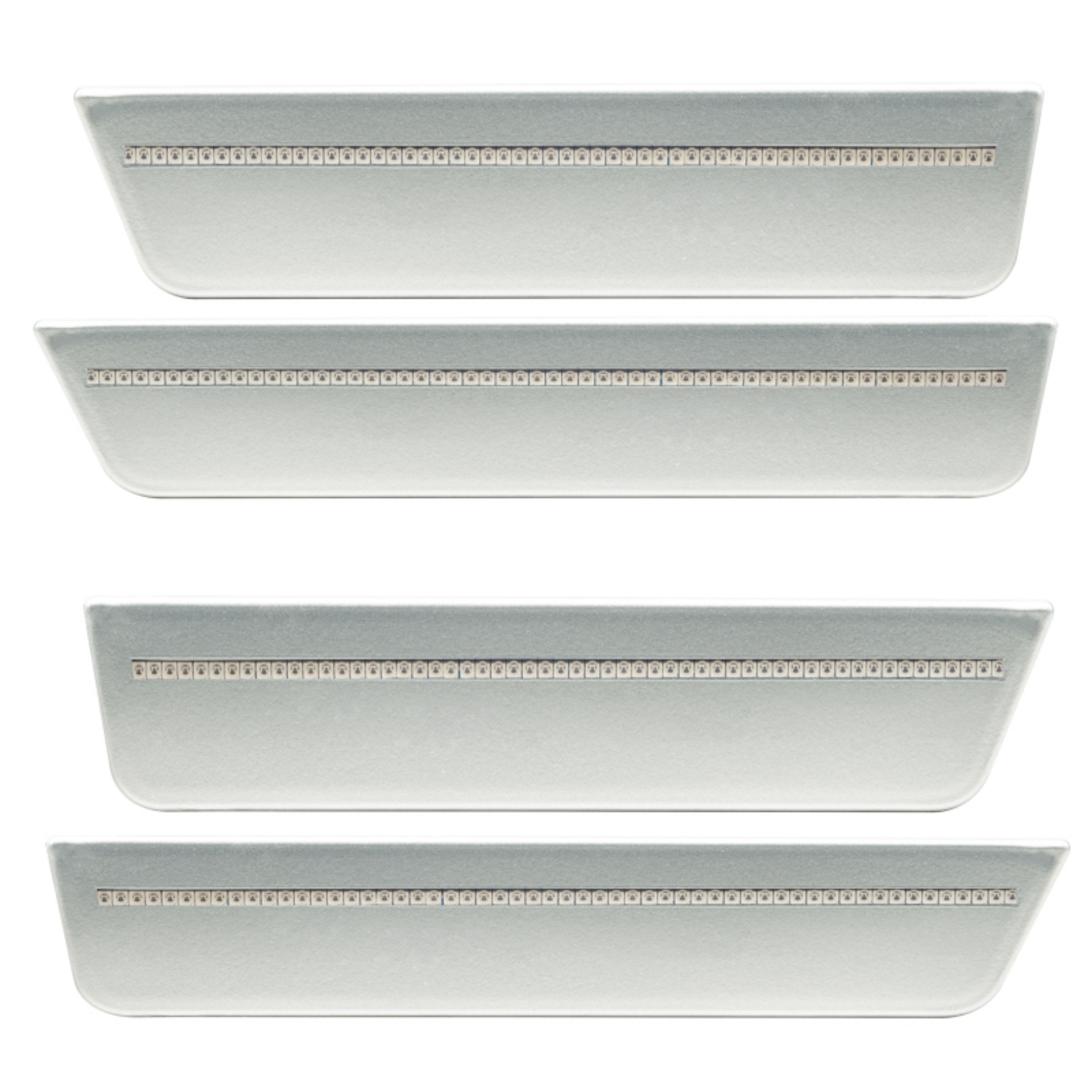 Picture of Oracle 08-14 Dodge Challenger Concept Sidemarker Set - Clear - Bright Silver Metallic PS2