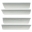 Picture of Oracle 08-14 Dodge Challenger Concept Sidemarker Set - Clear - Bright Silver Metallic PS2