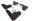 Picture of Rally Armor 21-25 Ford Mustang Mach-E-GT-Rally Black UR Mud Flap w-Red Logo