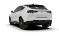 Picture of Rally Armor 21-25 Ford Mustang Mach-E-GT-Rally Black Mud Flap w-White Logo